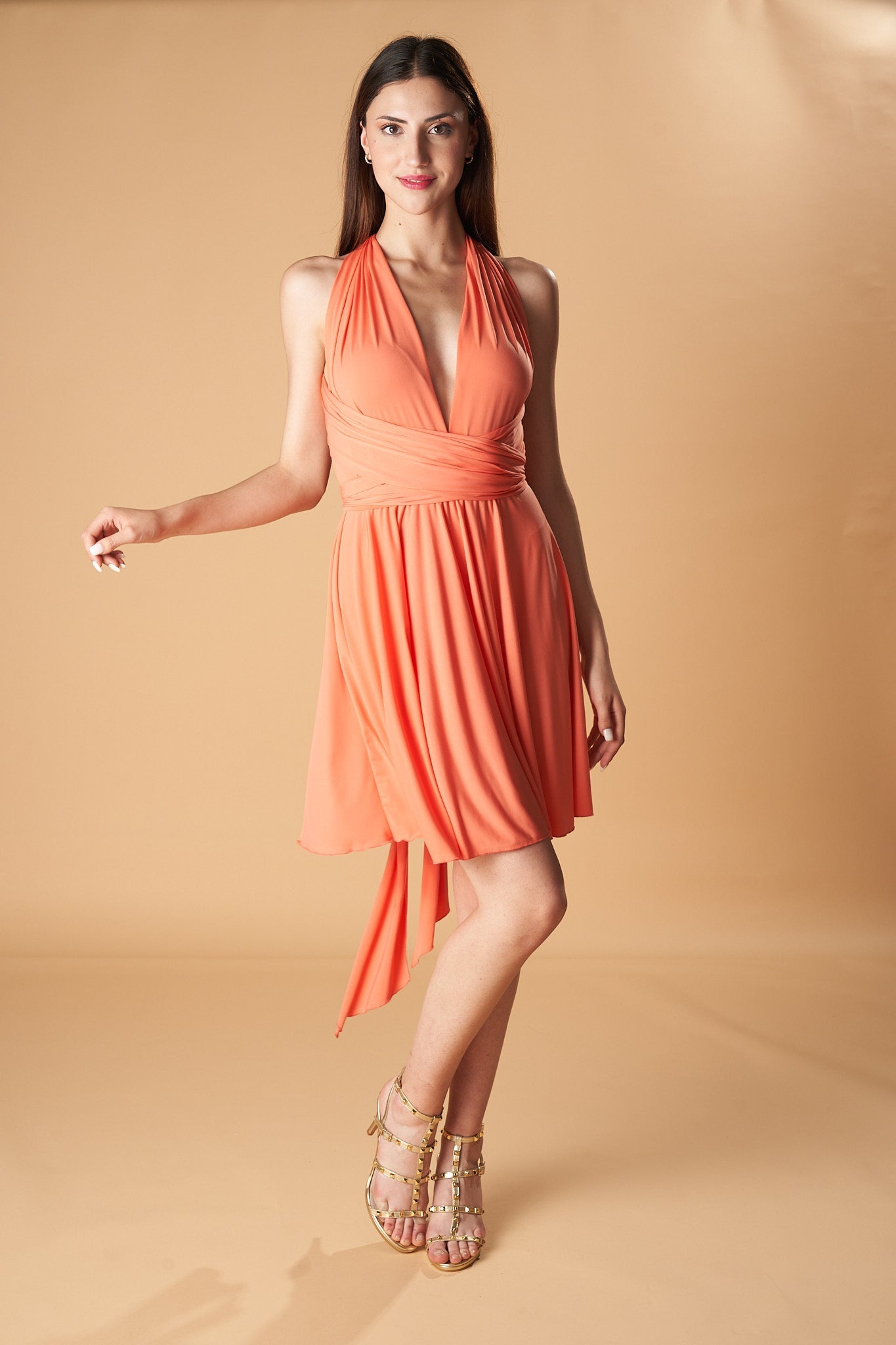 Infinity Mini Dress – Convertible Multiway Party Dress (70+ Styles)-7