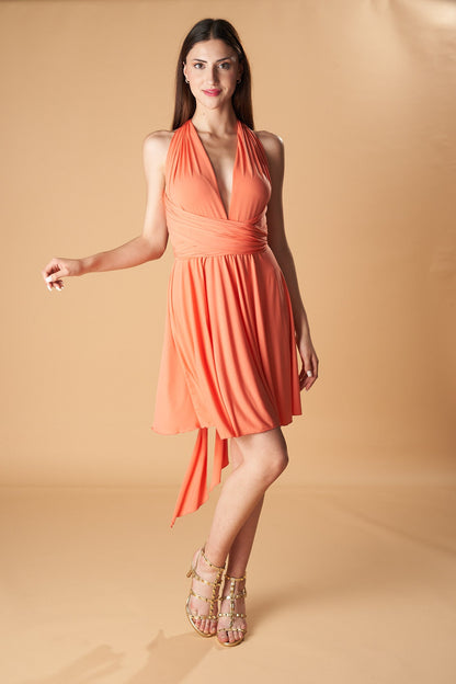 Infinity Mini Dress – Convertible Multiway Party Dress (70+ Styles)-7