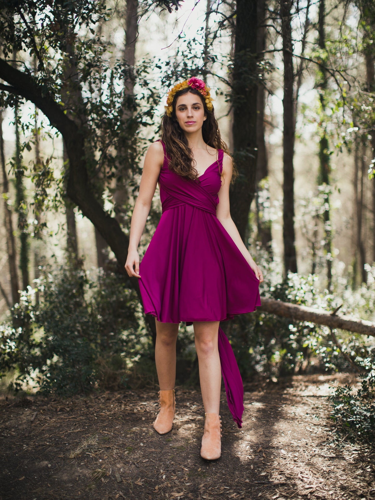 Infinity Mini Dress – Convertible Multiway Party Dress (70+ Styles)-9