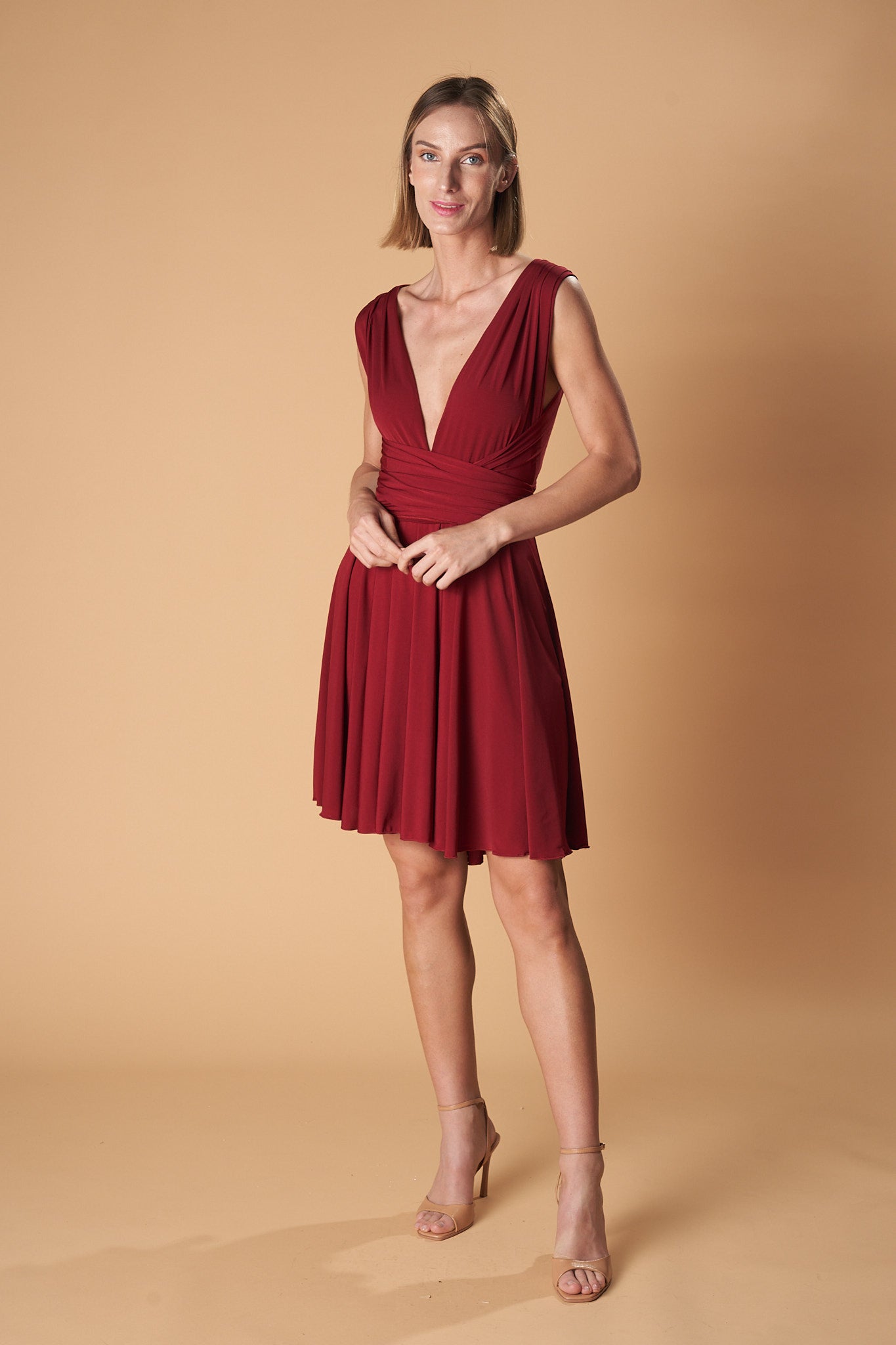 Infinity Mini Dress – Convertible Multiway Party Dress (70+ Styles)-10