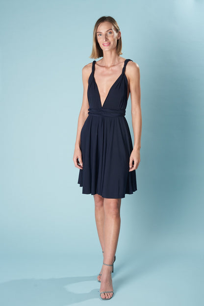 Infinity Mini Dress – Convertible Multiway Party Dress (70+ Styles)-13