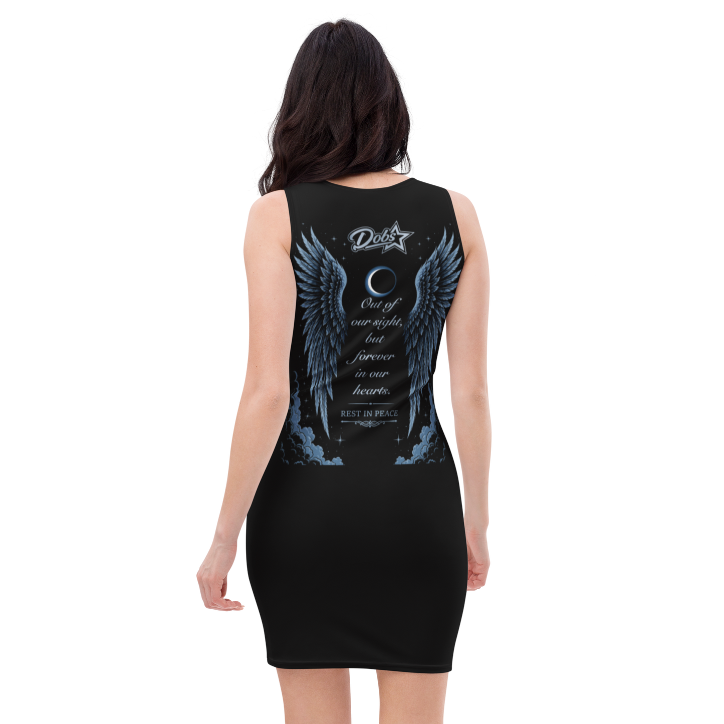 Out of Sight (silver blue) - Dress