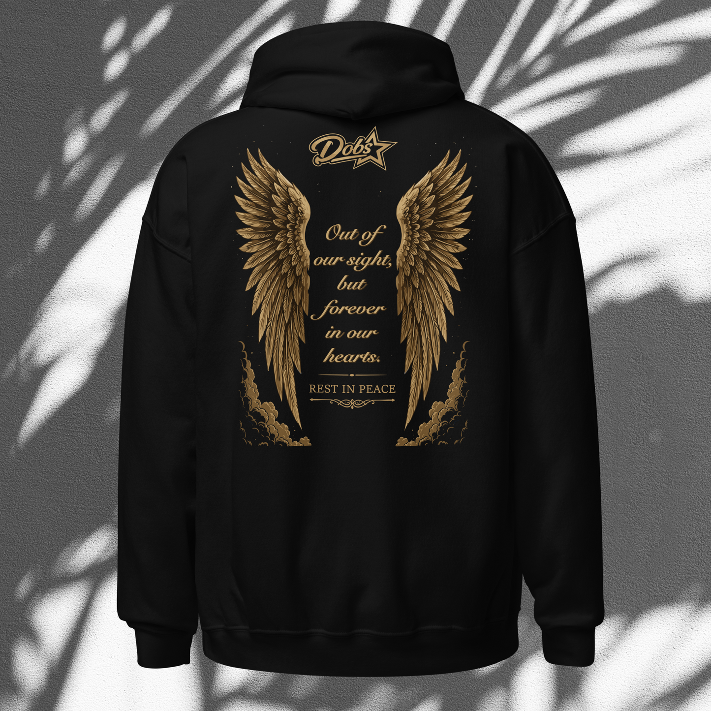 Out of Sight (black & gold) - Hoodie