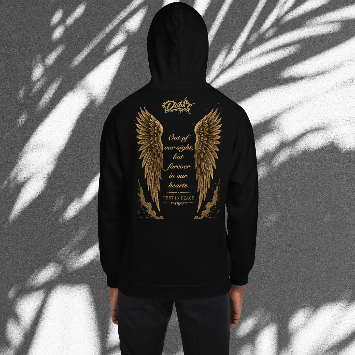 Out of Sight (black & gold) - Hoodie