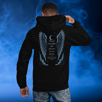 Out of Sight (silver blue) - Hoodie