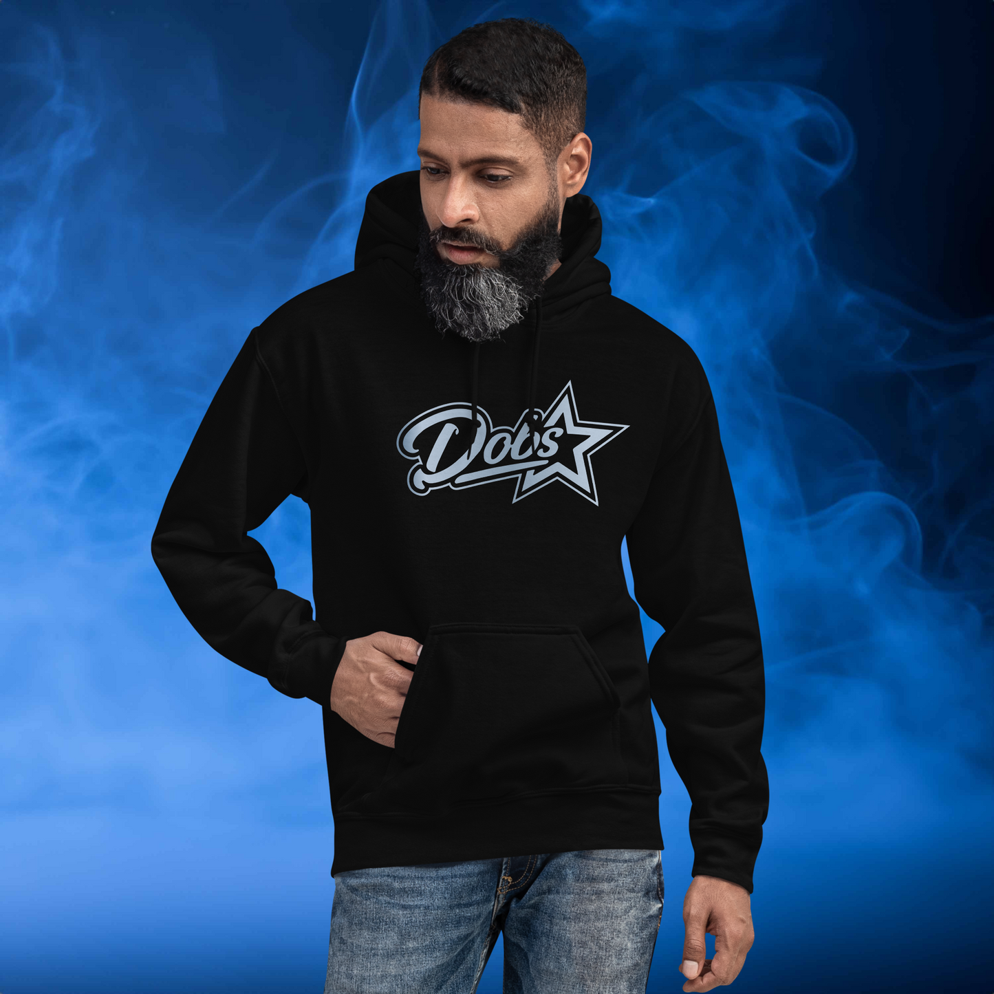 Out of Sight (silver blue) - Hoodie