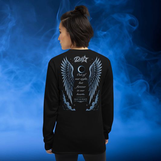 Out of Sight (silver blue) - Longsleeve Shirt