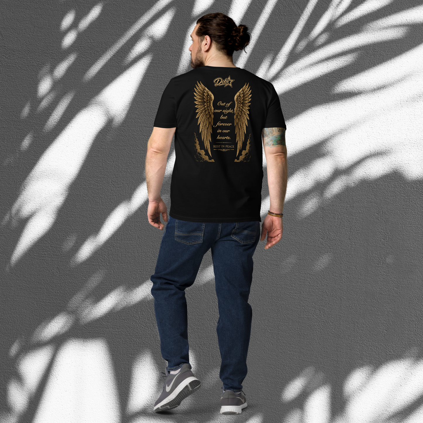 Out of Sight (black & gold) - T-Shirt
