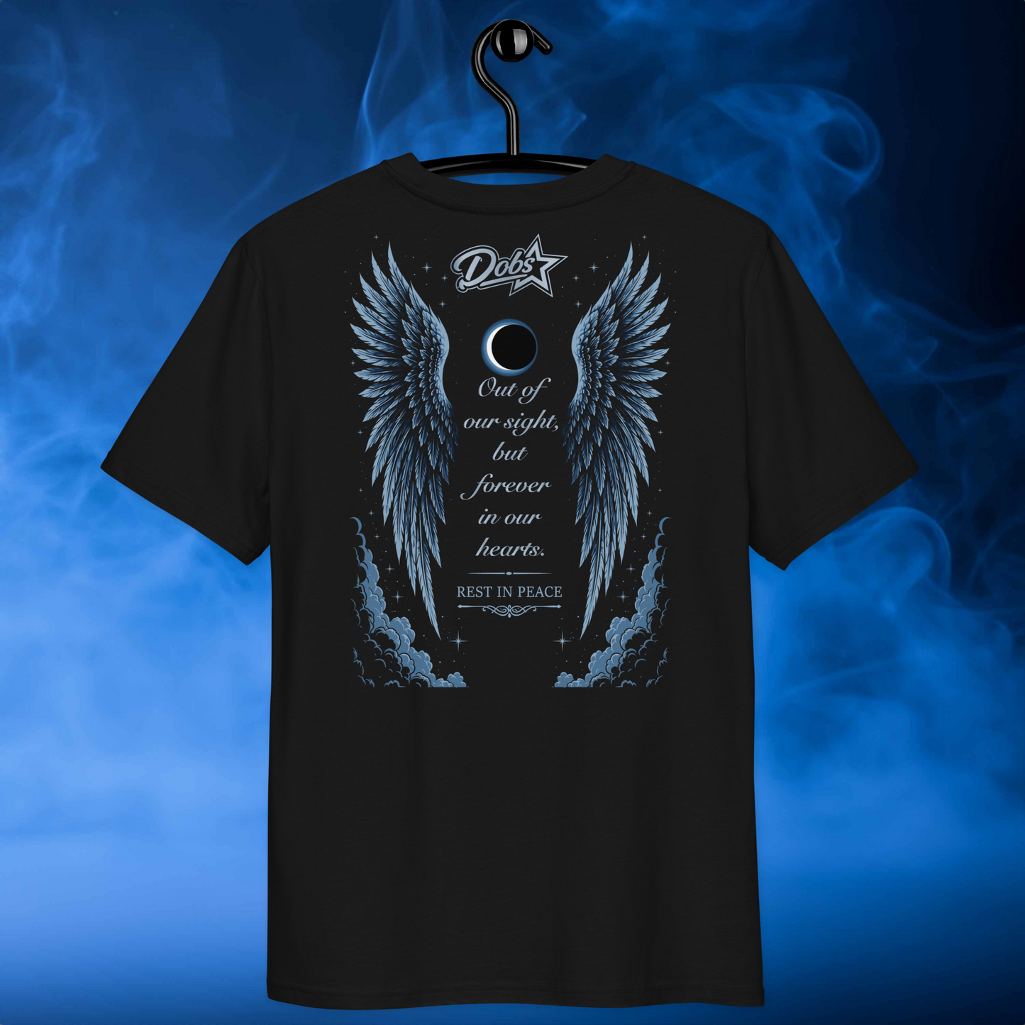 Out of Sight (silver blue) - T-Shirt