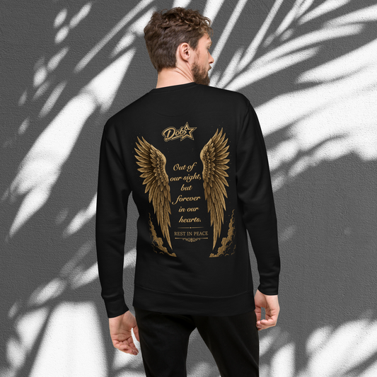 Out of Sight (black & gold) Sweatshirt