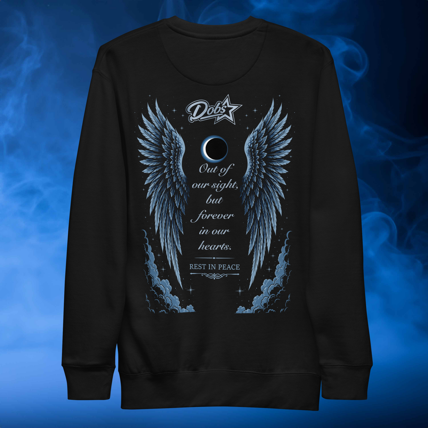 Out of Sight (silver blue) - Sweatshirt